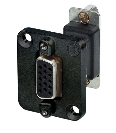 VGA-Buchse-Neutrik-39-875-00142-Black