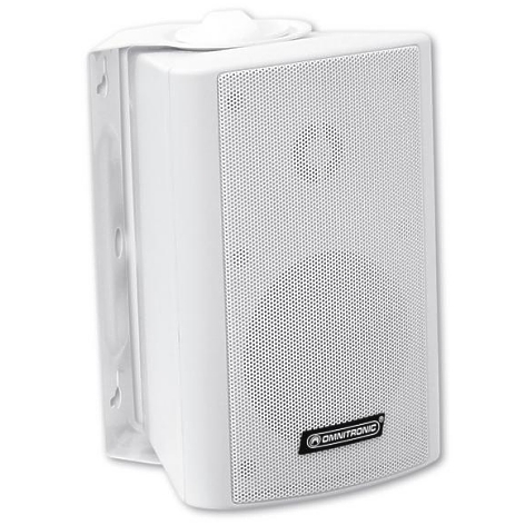 Wandlautsprecher-WP4W-88-500-00300 ELA Wandlautsprecher Weiss 40W 2wege Trapez mit Bügel und  100V ELA Übertrager