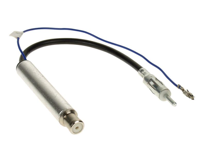 41-153-00008 12V KFZ Phantomspeiseadapter für Antennenverstärker alte auf neue Norm Antennstecker 50ohm auf 150oh