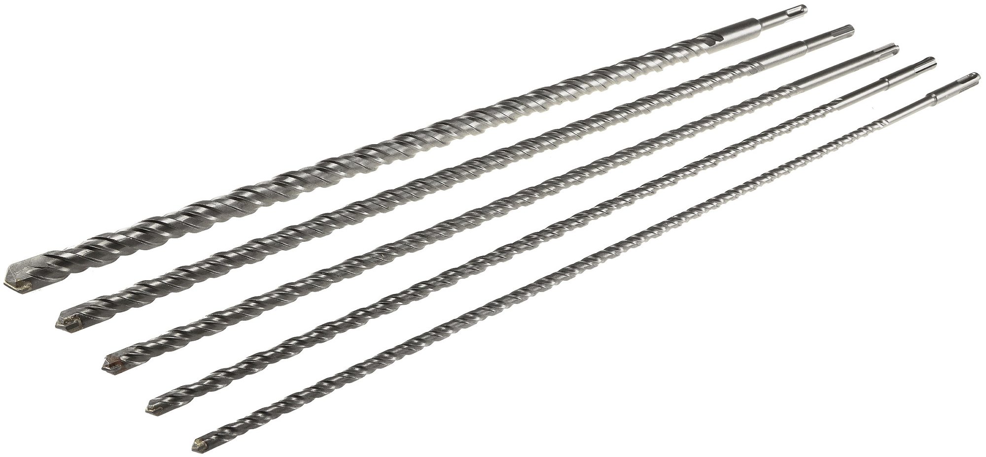 sds_Plus_Bohrersatz_97-905-00205_B4 Bohrer SET SDS Plus Schlagbohrer 5-teilig 8-10-12-16-20mm alle 60cm lang