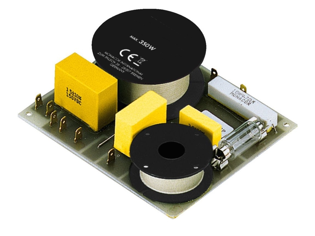 2wege_Weiche_4ohm_8ohm_85-775-01130YwHg284w0GAEb 2-wege Weiche 350W 8ohm 3000Hz oder 4ohm 1500Hz 12dB 18dB DN1218P mit Hochtonschutzelement
