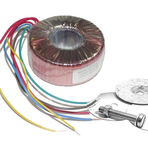 Ringkerntrafo-EVE-2012-Oktogeber-Eignes Ringkerntrafo 24VAC Trafo 2x24V 120VA 2x2,50A In 230V 95x40mm