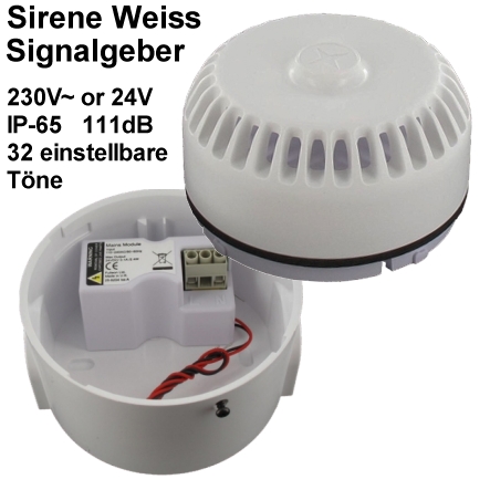 79-222-00012-2013-ccccccc 230V 24V Sirene