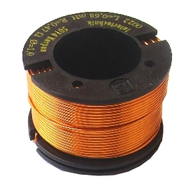 Spule 0,47mH 1mm Draht  0.36R  LU44/30