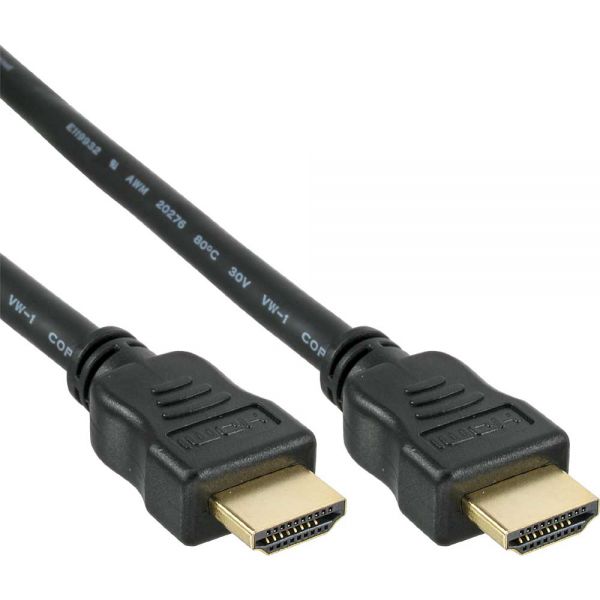 0,5m HDMI Kabel HighSpeed mit Ethernet 50cm