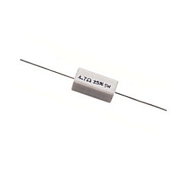 Zementwiderstaende-5Watt-Bild00 39ohm 39R Widerstand 5W