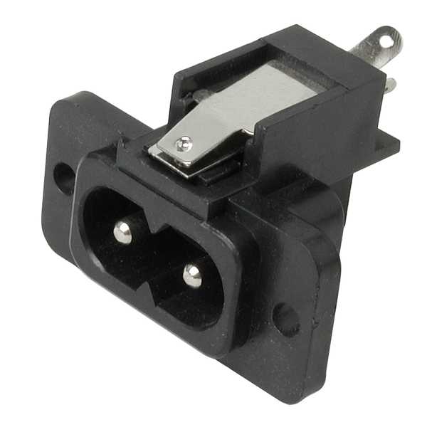 Euronorm Einbaubuchse Netzbuchse Kleingerätbuchse Kleingeräteeinbaustecker C8 Euronorm Einbaubuchse Netzbuchse Kleingerätbuchse Kleingeräteeinbaustecker C8