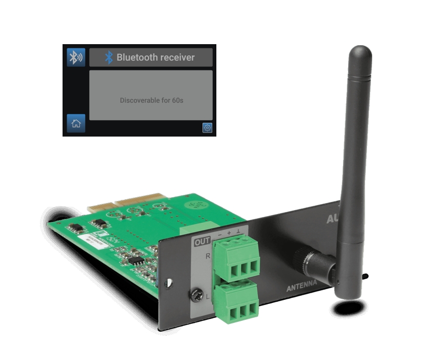 Audac_BMP40_Bluetoothmodul_88-460-02174 Multiroom Streaming Steckmodul BMP42 Bluetooth V4.2 zu XMP44 Basisgerät