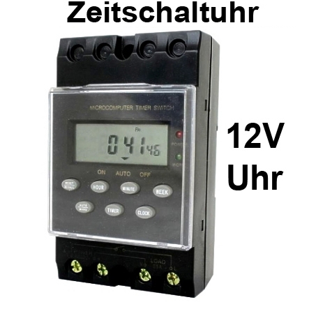 CSL - Zeitschaltuhr digital - für DIN Hutschienen im Verteilerschrank CSL - Zeitschaltuhr digital - für DIN Hutschienen im Verteilerschrank