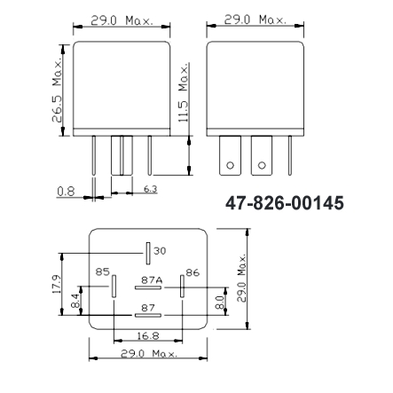 47-826-00145-KFZ-Abmessungen