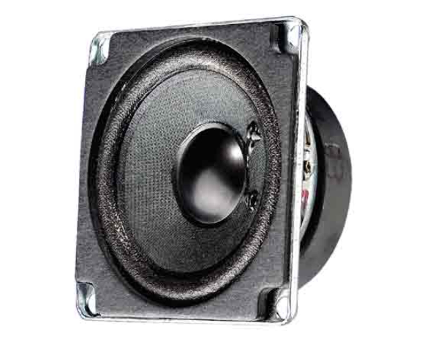 50mm Lautsprecher 5W 4ohm FRWS5 Breitband 50x50mm Einsatz bis 20000Hz 50mm Lautsprecher 5W 4ohm FRWS5 Breitband 50x50mm Einsatz bis 20000Hz