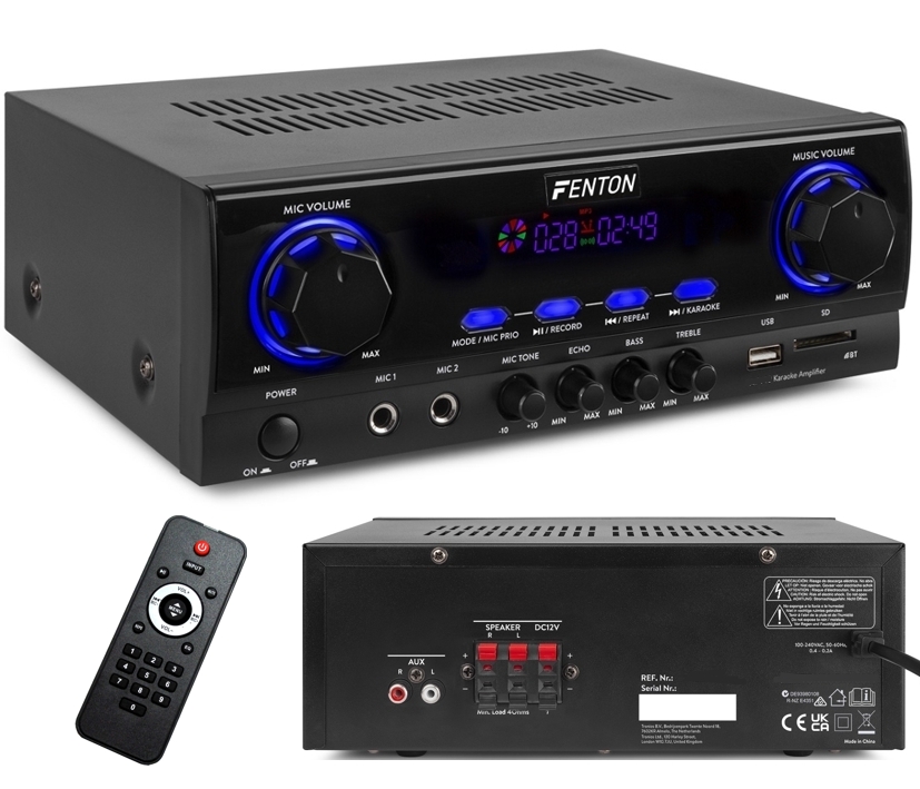 2x200W_Verstaerker_mit_BT_MP3_USB_Echo_88-850-00665gbmuiGjoVJ3DH Verstärker 400W Mini-Verstärker 2x200W 2Kanal Stereo mit Bluetooth USB SD-Player und FB