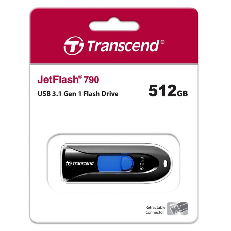 55-400-18425 512GB USB Speicher USB3 Transcend JetFlash 790 USB3.0