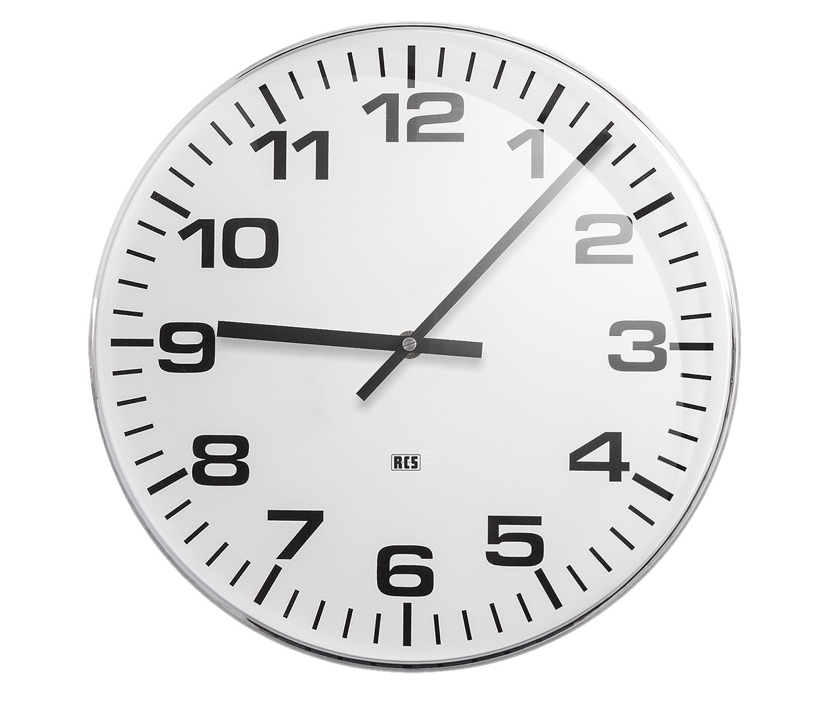 Uhr Nebenuhr DM 300mm einseitig Analog Zeiger zu 99-100-00437