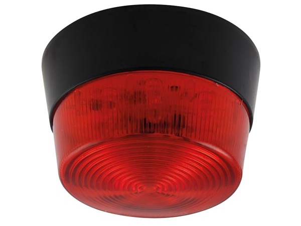 blitzlicht-rot-79-220-00061 Blitzlicht Alarmlicht ROT 12V 6-15V LED Technik DM80mm