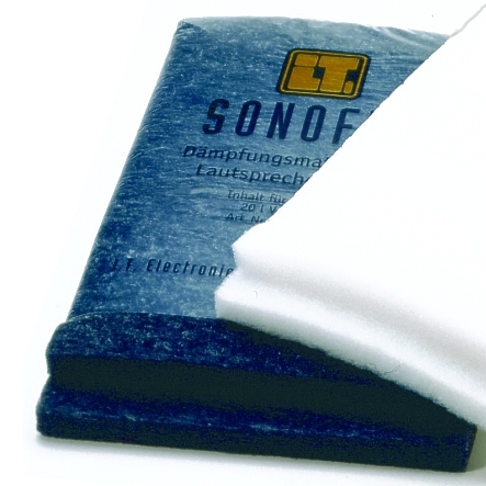 85-755-00060-DAEMM-2013-BIG Dämmwatte Dämpfungsmaterial 2 Matten bis 20Liter Anthrazit