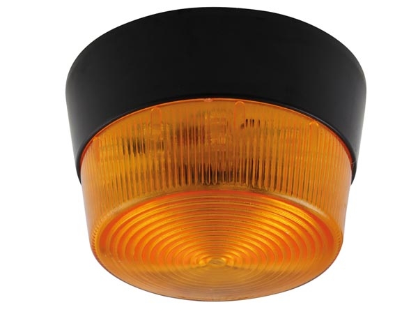 orange-blitzer-maschine Blitzlicht Alarmlicht Orange 12V 6-15V LED Technik DM80mm