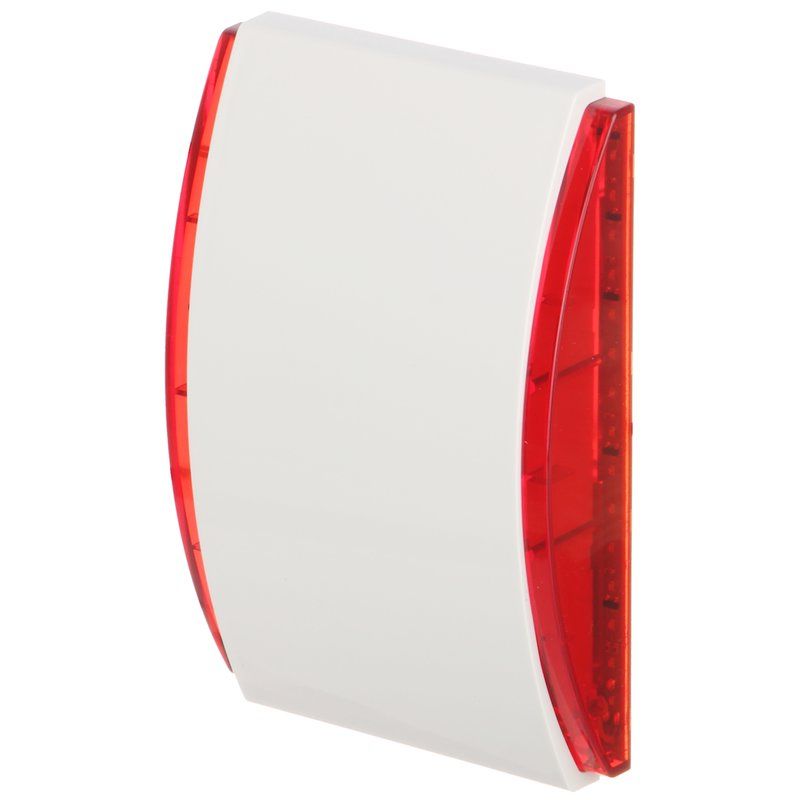 79-220-00360_Sirene_mit_Blitzlicht Alarmkombination 12V Alarmlicht mit Sirene Indoor IP20 133x87x37mm