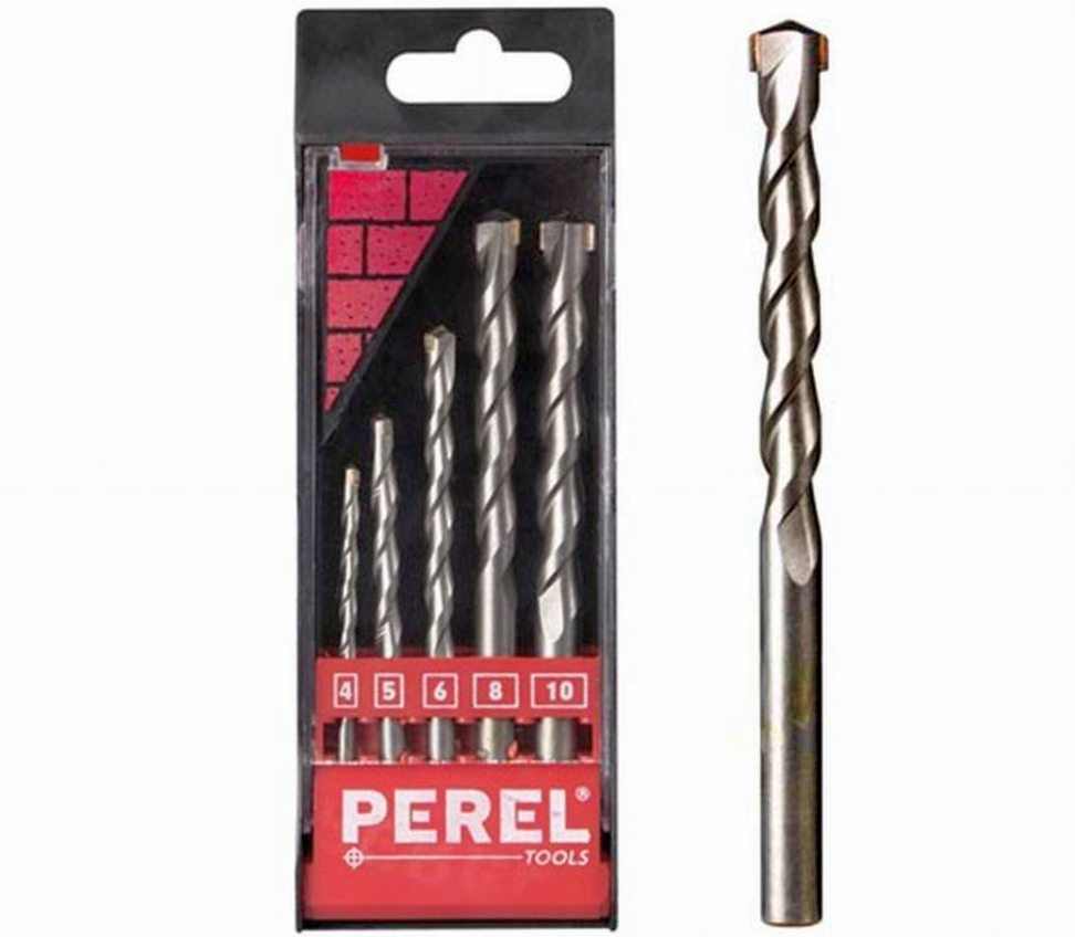 Steinbohrer_97-905-00217 Bohrer SET Steinbohrer 5-teilig = 4mm 5mm 6mm 8mm 10mm