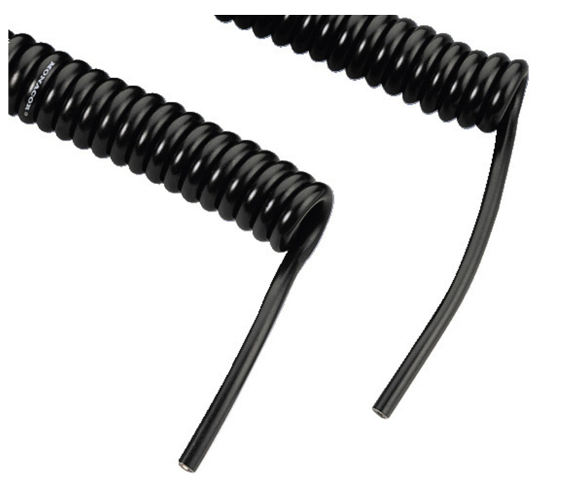 Mikrofonkabel Spiralkabel 2-adrig geschirmt DM-5mm ziehbar von 80-500cm 5m geschirmtes NF-Kabel Mikrofonkabel Spiralkabel 2-adrig geschirmt DM-5mm ziehbar von 80-500cm 5m geschirmtes NF-Kabel