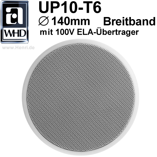 5557b6f51c37b7458cf01dbd5bc30639 UP10-T6 Deckenlautsprecher
