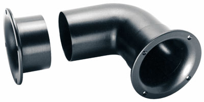 br25_50 124mm Bassreflexrohr BR25.50 VISA gekrümmt T 205mm