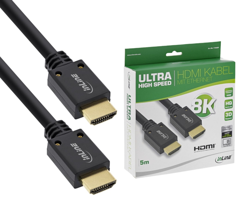 8K4K_HDMI_Kabel_V21_53-682-03570 5m HDMI Kabel V2.1 Premium 8K4K HighSpeed mit Ethernet
