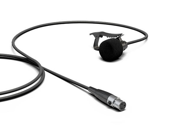 84-755-01509_Ansteckmikrofon Lavalier-Mikrofon Ansteckmikrofon für Taschensender mit 3pol Mini XLR