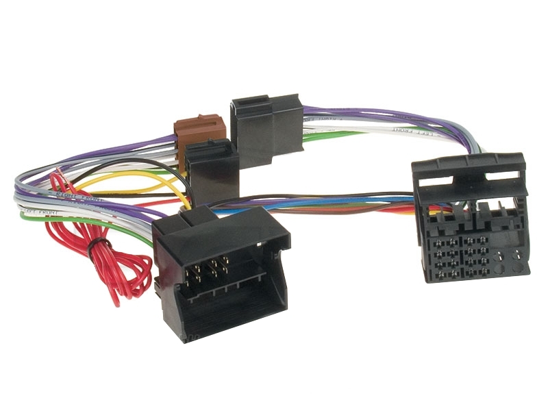 41-153-00485_Quadlock_Audi_Seat_Golf_ Autoradio Adapter Quadlock auf ISO Stecker zu AUDI SEAT GOLF usw PARROT Freisprecheinrichtung