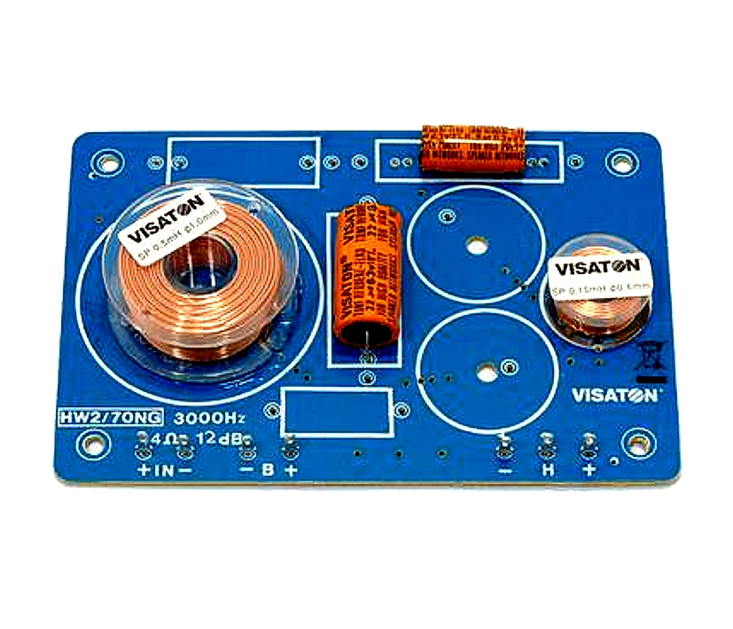 2-wege Weiche 8ohm 160W 3kHz HW2-70NG Frequenzweiche 2-wege Weiche 8ohm 160W 3kHz HW2-70NG Frequenzweiche