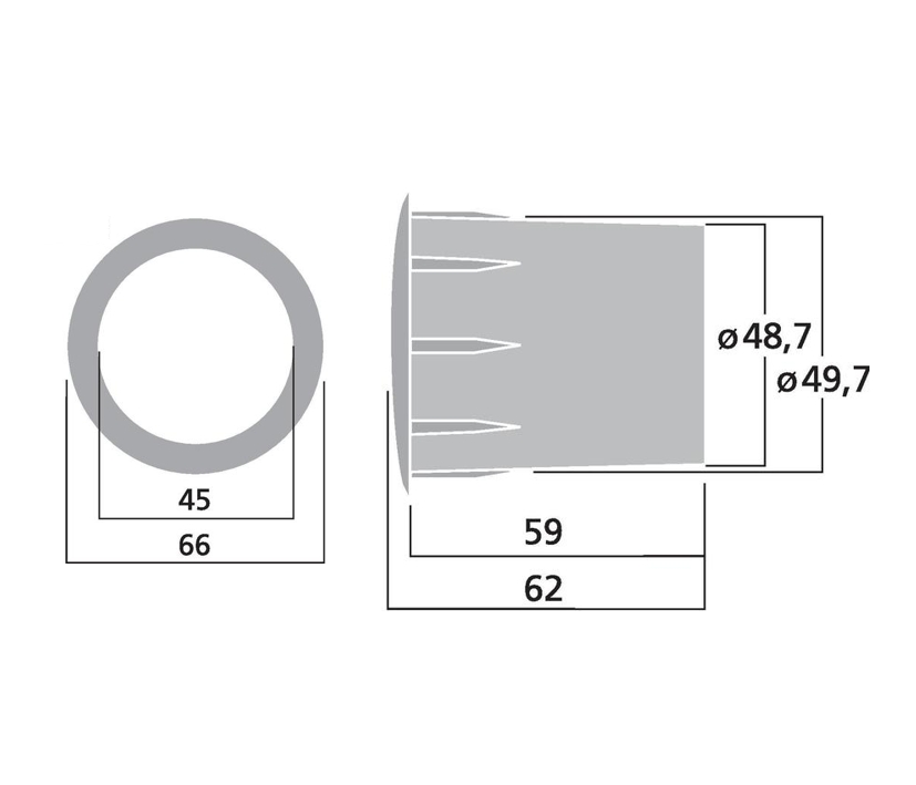 85-753-00090_Bassreflexrohr