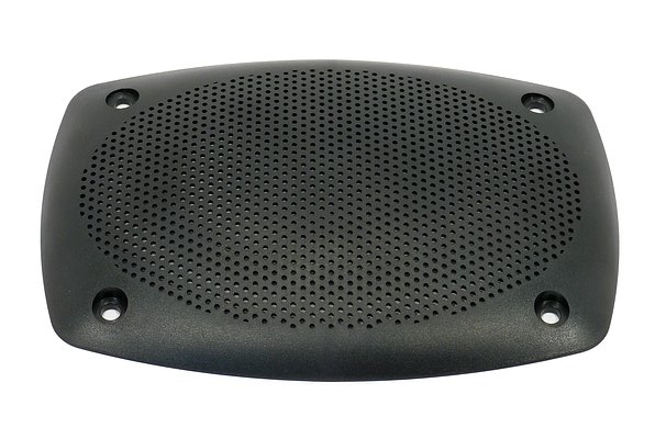 85-771-02110-gitter9x15pl Lautsprechergitter oval 166x114mm Kunststoff