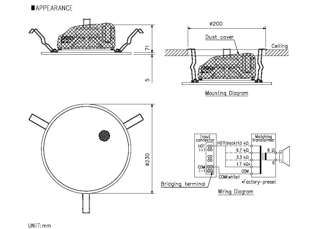 230mm_Deckenlautsprecher_88-500-02360_ABM