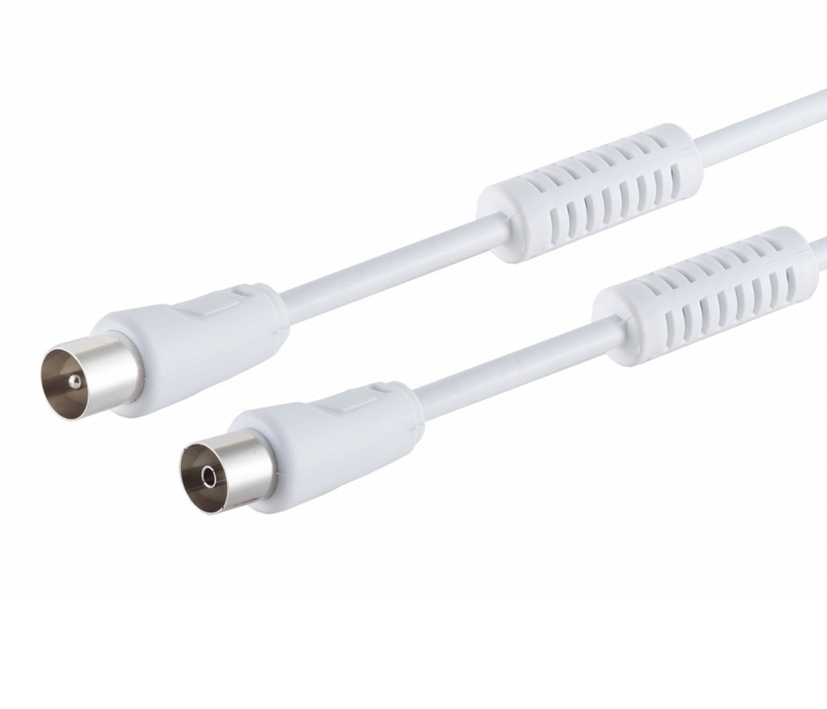 TV-Kabel_DVB-T_DVB-C_2022_07_41-317-00300 1,5m TV Kabel DVB-T DVB-T2 DVB-C DVB-C2 DAB+ mit Mantelwellenfilter