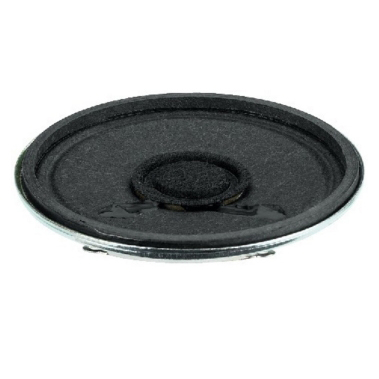 83-762-00100_2015_015593b95bc3ab7 50mm Lautsprecher 0,7W 8Ohm 9mm Flach