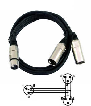 42-685-01090-XLR-Y-Kabel-Bild1