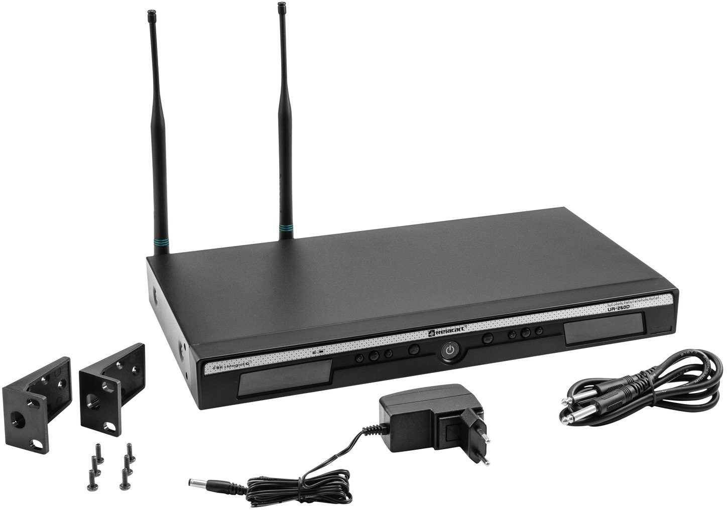 Funkmikrofon Empfänger Diversity Relacart UR-260D 2-Kanal