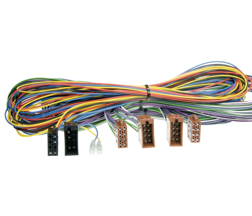 Autoradio_DIN-ISO_Verlaengerung_41-153-00035 Autoradioadapter 500cm DIN ISO Verlängerung für Lautsprecher Strom