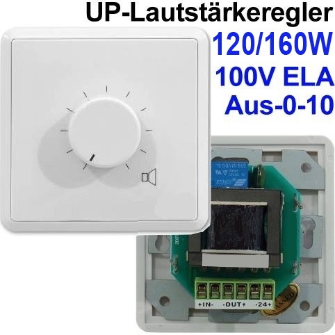 cf43fa6a50717dafd8a4e7221579489f 120W Lautstärkeregler ELA
