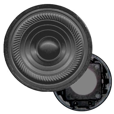 83-762-00045_50mm_MiniLautsprecher_45ohm_50ohm_B2 50mm Lautsprecher 50-ohm 1W zu Sprechanlagen ersetzt 45-ohm 38-50ohm Typen