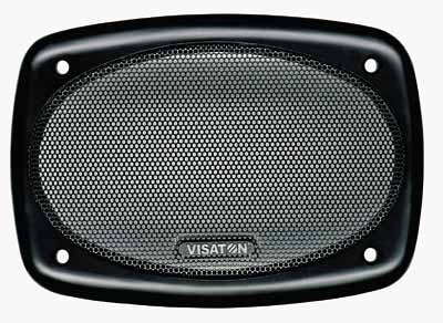 85-771-02090-gitter4x6 Lautsprechergitter oval 166x114mm Kunststoff