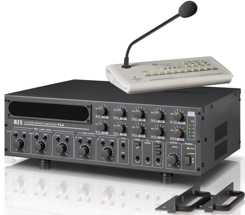 Durchsagesystem für SCHULE 10-Zonen ELA Zentrale mit Sprechstelle SET-39 Durchsagesystem für SCHULE 10-Zonen ELA Zentrale mit Sprechstelle SET-39