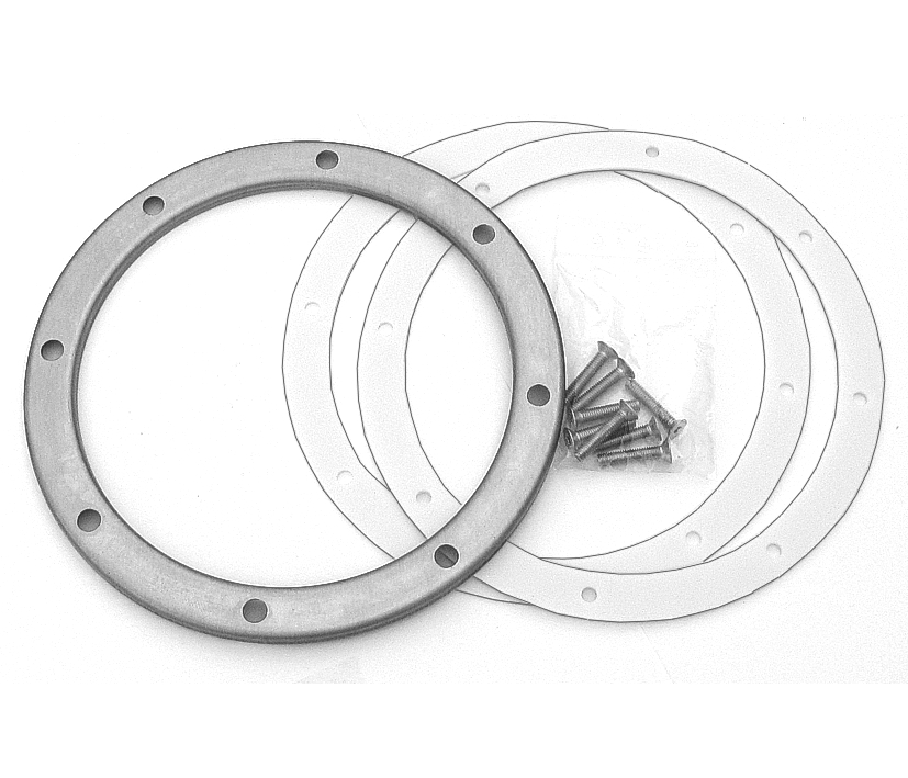 Druckflansch_Folienbecken_Metallbecken_fuer_Topf_83-760-01320_OK Unterwasser Edelstahl Druckflansch für den Einbautopf für Folienbecken Metallbecken