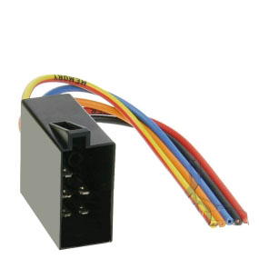 41-153-00065_2015_01 Autoradioadapter DIN ISO Stecker mit offenen Kabelenden 10cm